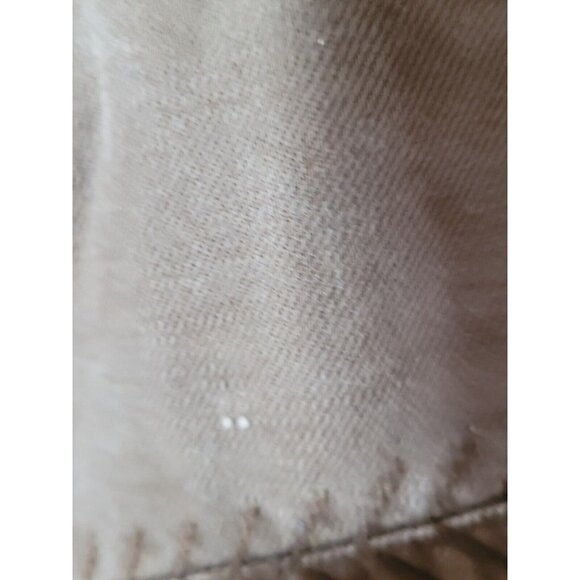 Vintage Gear Seven Cargo Canvas Skate Pants Youth Size 14 Faded Brown Wide Leg - Picture 7 of 11